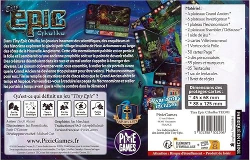 Tiny Epic Pirates: of Amdiak + Blumie Decals (French)