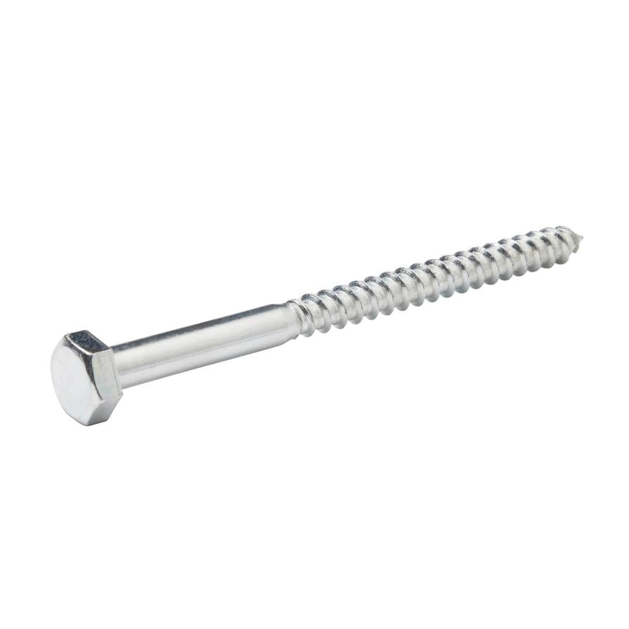 Diall Hex Coach Screw - 140 millimeter