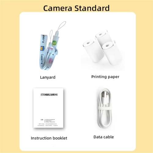 Kids Instant Camera - 4K 2.4-Inch HD Screen