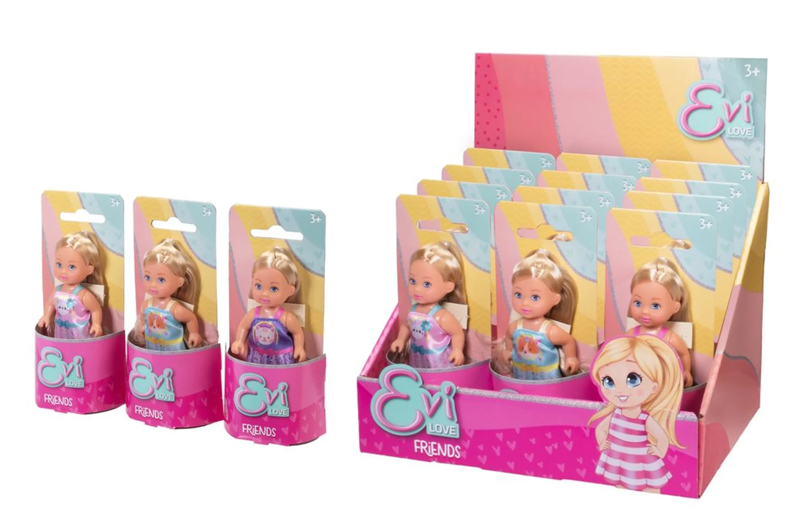 Evi Love Friends - 3-Ass. 12 cm Ages 3+