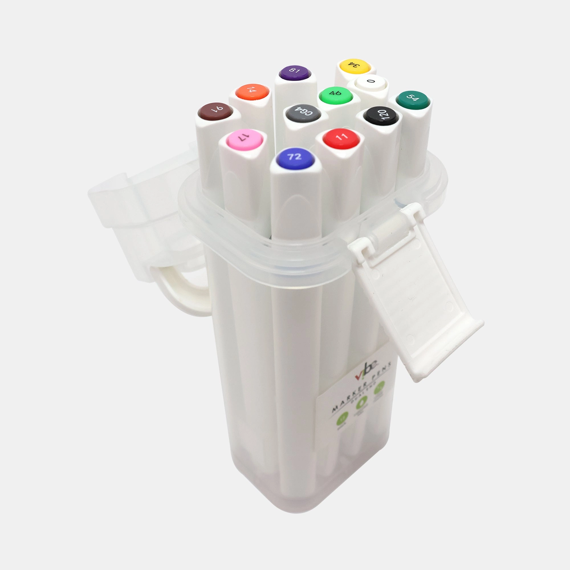 Vibe Dual End Marker Pens Set