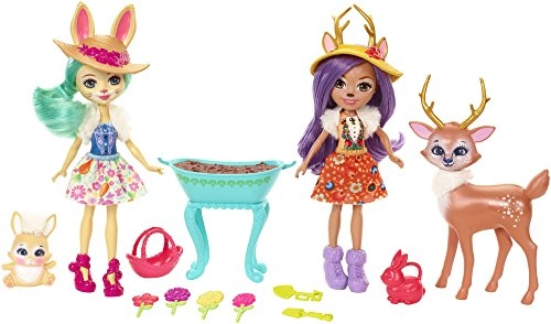 FDG01 - Garden Magic doll set two six-inch dolls Multi Color Ages 7+
