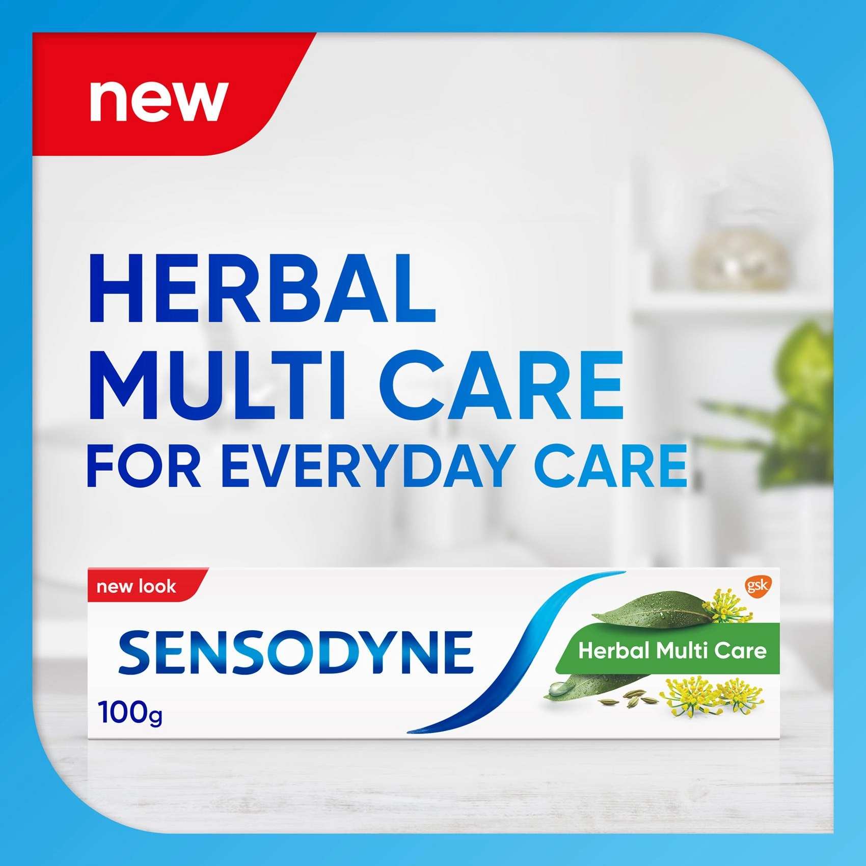 Herbal Eucalyptus Chamomile Toothpaste 100g