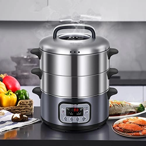 304 Stainless Steel Electric Food Steamer Pot