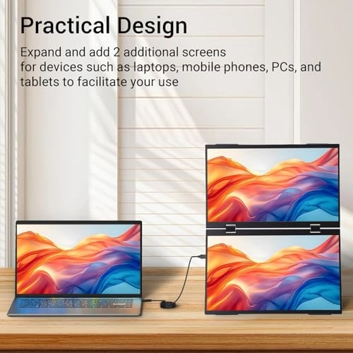 Portable Dual Monitor - Jiawux9jos2b1dq 15.6" 1920x1080