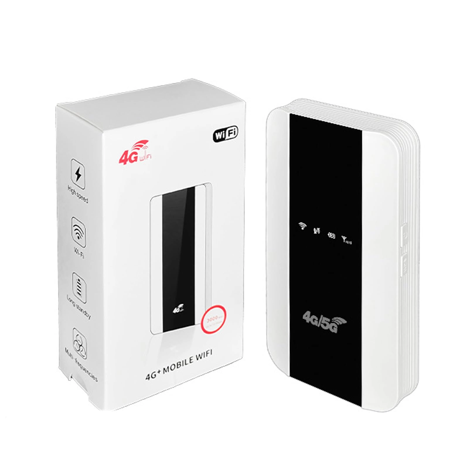 Zunate 4G 5G WiFi Hotspot - 150Mbps 10 Device
