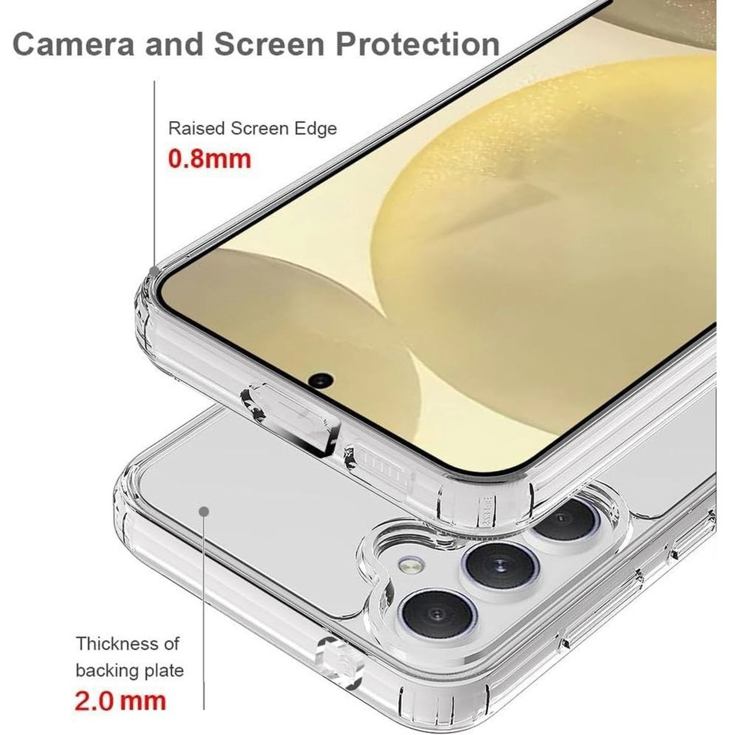 Lucid Case Screen Protector for Samsung Galaxy A55