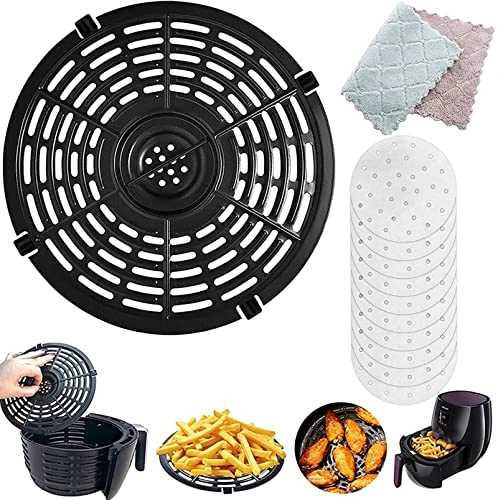 Air Fryer Grill Pan - Premium, Food-Grade Durable Steel 1