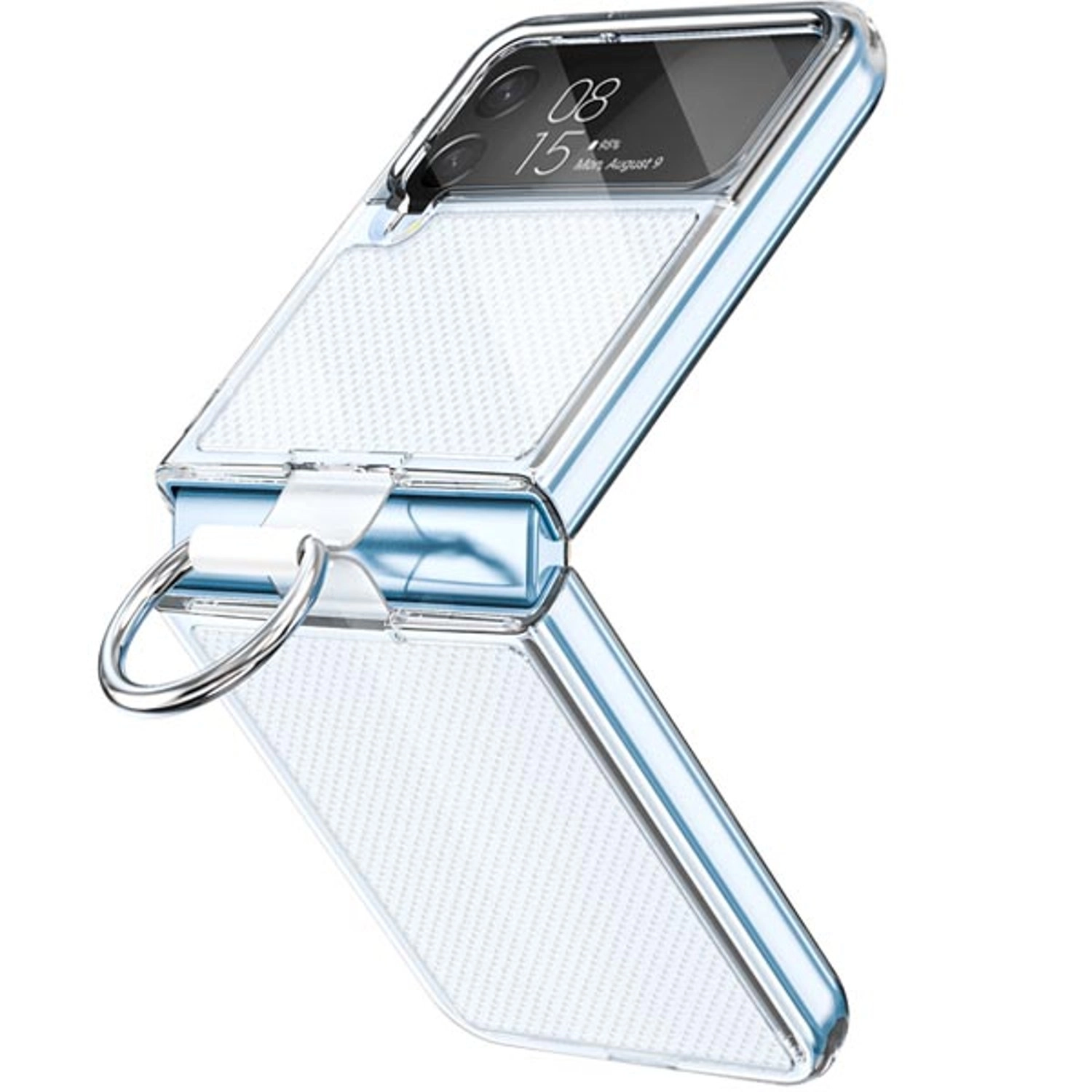Clear Case Back Case for Samsung Galaxy Z Flip 4