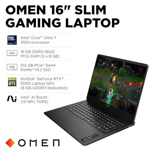 OMEN 16 TPN-Q304 - 16'' Ultra 7 255H 32GB DDR5 1TB SSD
