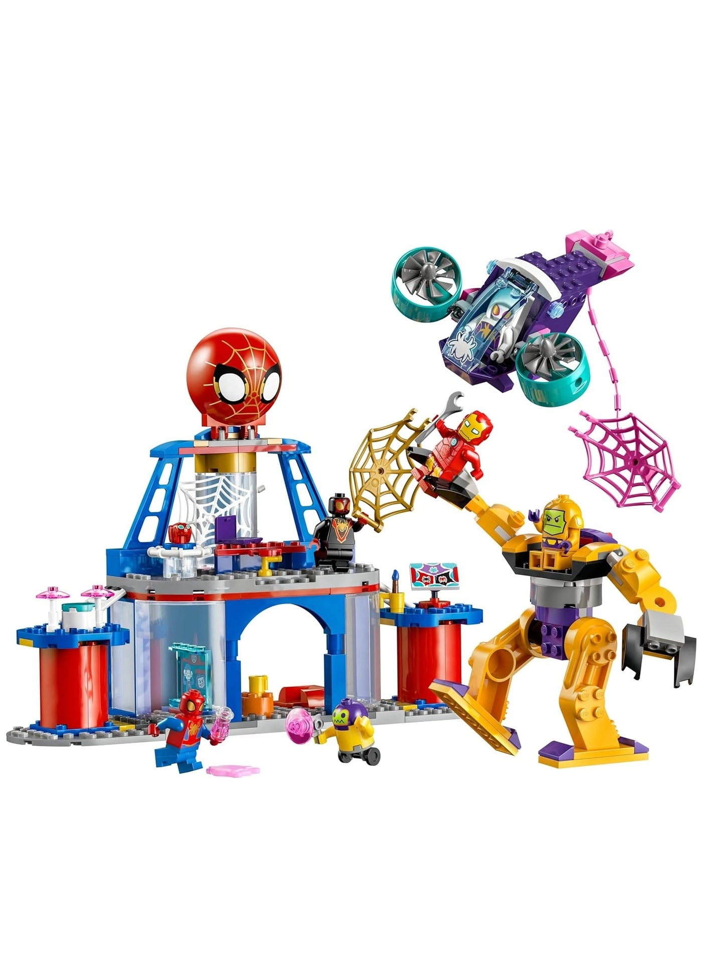 Marvel Team Spidey Web Spinner Headquarters