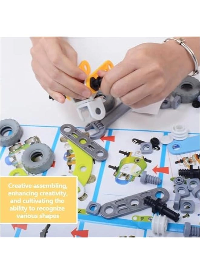 Play a lot Building Toys - 5-in-1 STEM Educational