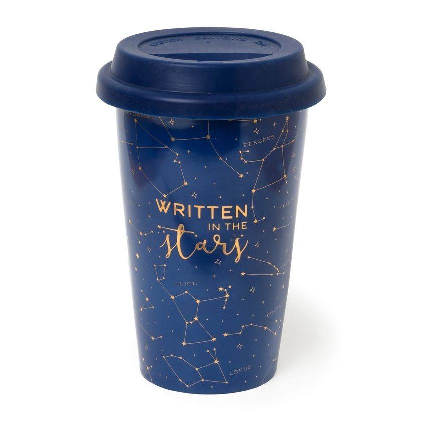Legami Porcelain Tu Vuo Fa L'Americano Travel Mug - 300ml