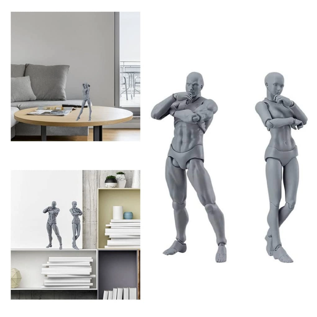 Drawing Figures Model - 2 Action Figures