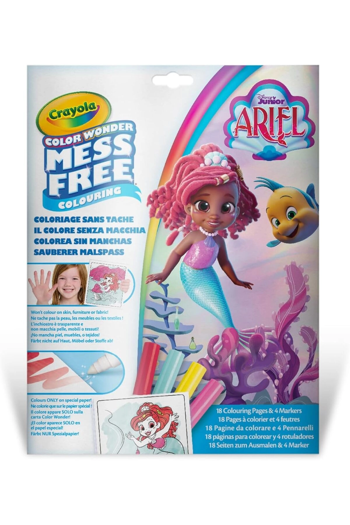Color Wonder Ariel - 1 Piece 4 Color Wonder mess free markers