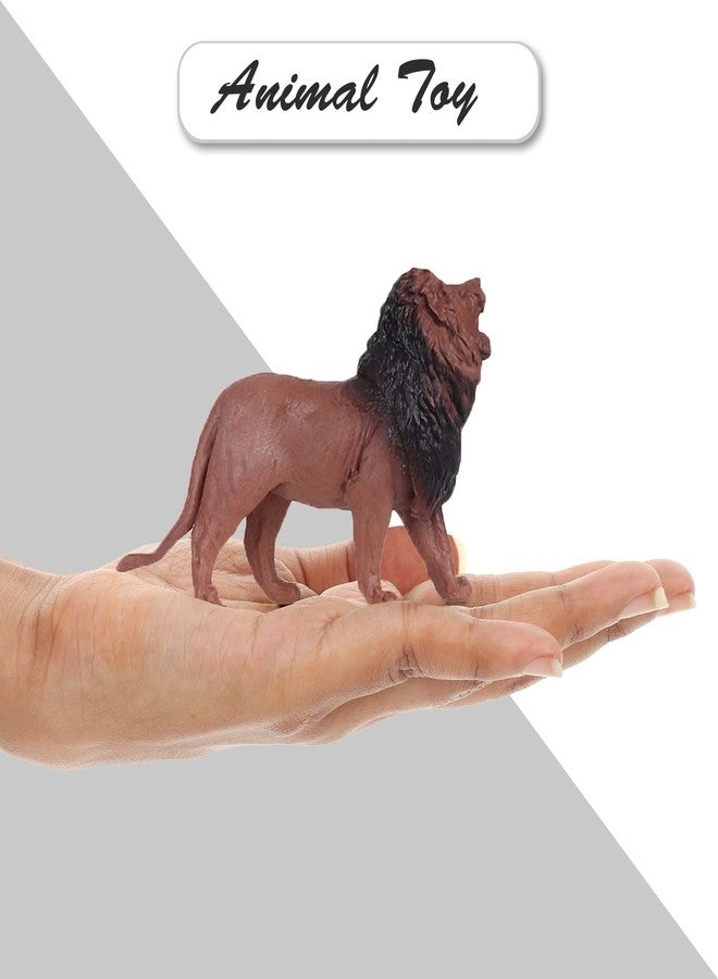 Wild Animal Toy Set - 12 Pcs