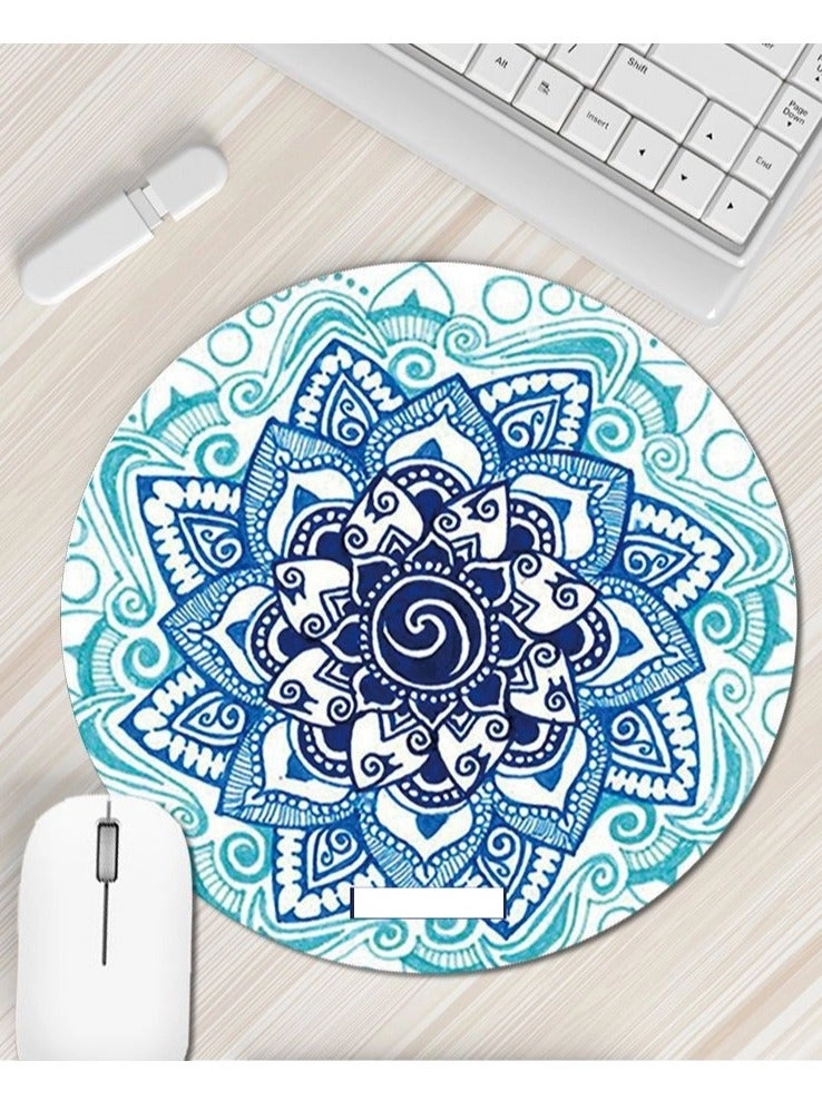 Round Microfiber Mouse Pad - 20x20 cm