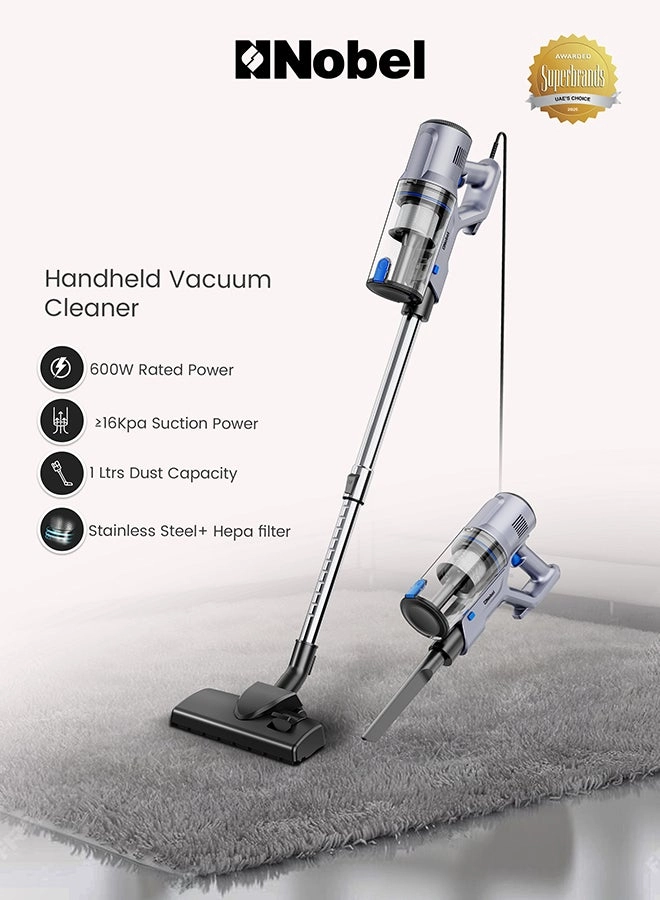 Nobel 2-in-1 Upright & Handheld Vacuum Cleaner (NVC633)