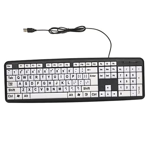 Large Print Computer Keyboard - EN Wired