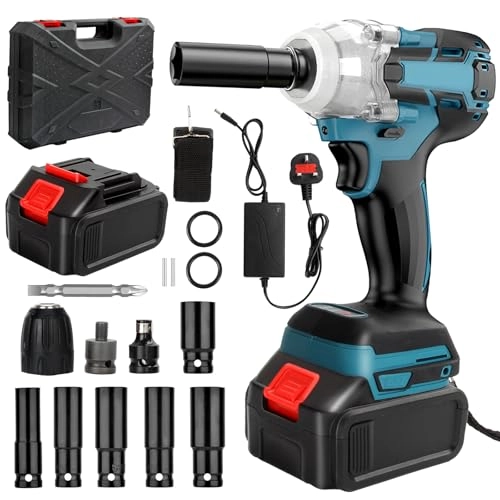 Cordless Impact Wrench - 380N.m 1/2"