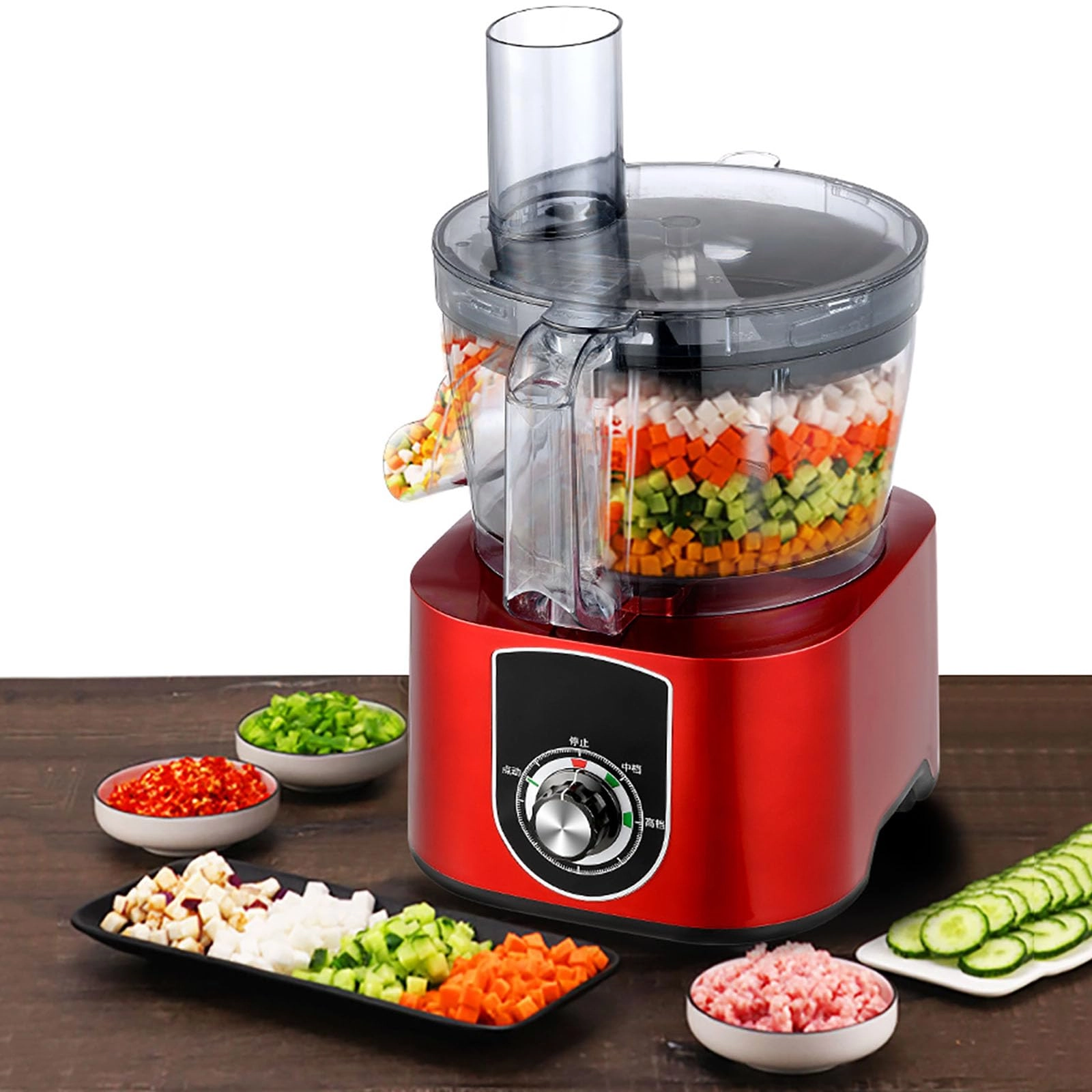 Commercial Vegetable Fruit Chopper - Electric