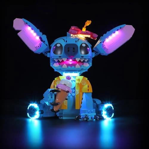 LED Light Kit for LEGO Disney Stitch 43249