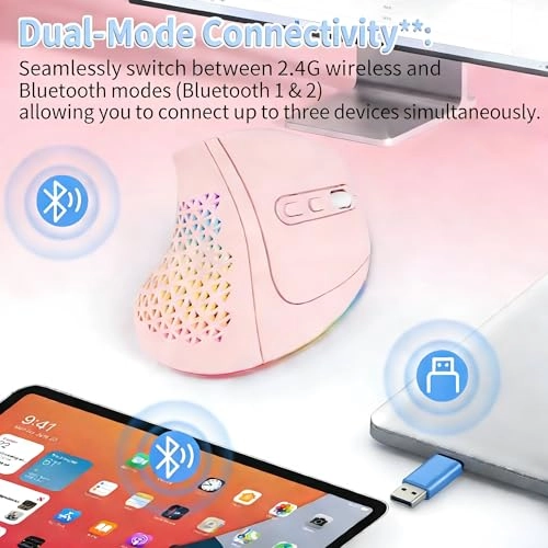 Ergonomic Vertical Mouse - Bluetooth