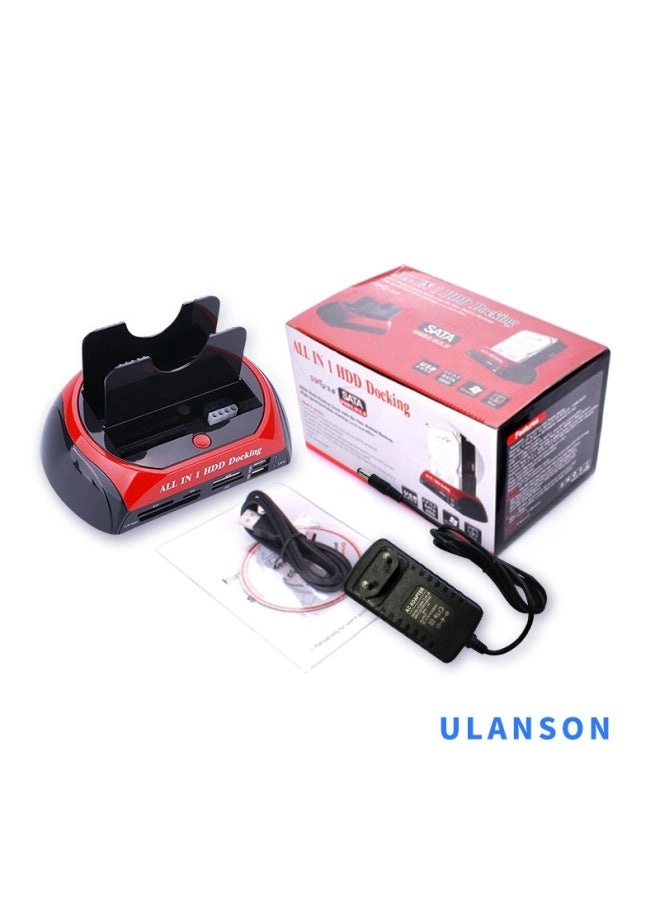 Dual-disk USB 3.0 Hard Disk Base