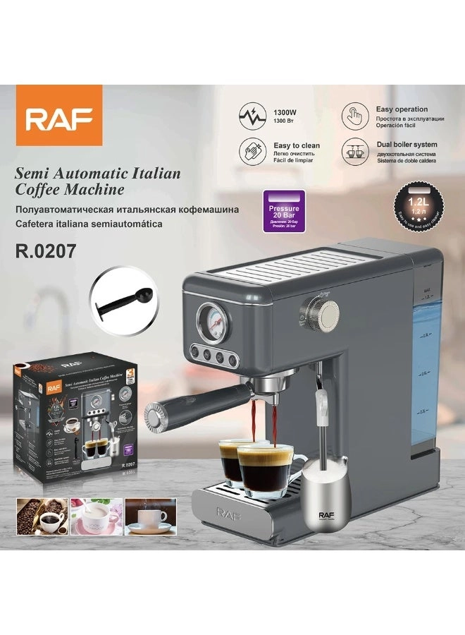 Semi-Automatic - Milk Frother Dual Boiler Pressure Gauge