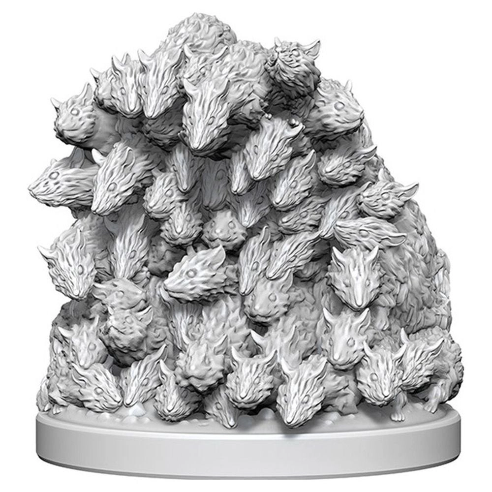 WizKids Deep Cuts Unpainted Miniatures - Wave 4 Swarm of Rats