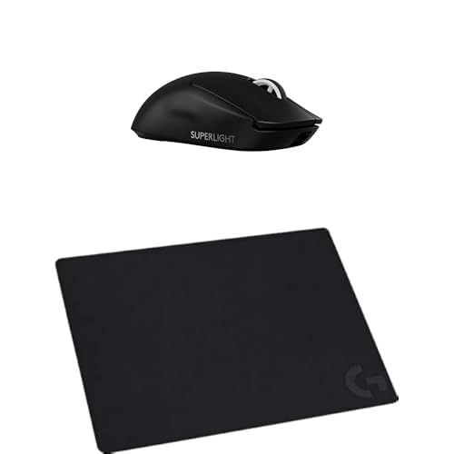 Logitech PRO X SUPERLIGHT 2 + G240 Cloth Gaming Mouse Pad