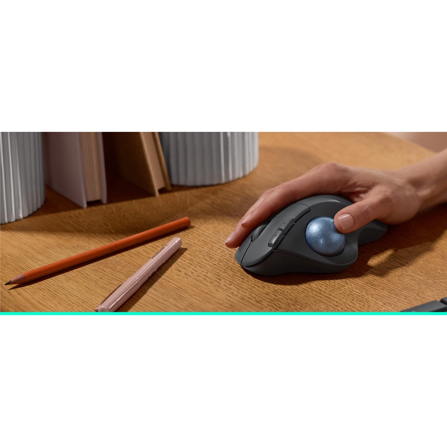 ERGO M575S Trackball Mouse - Wireless