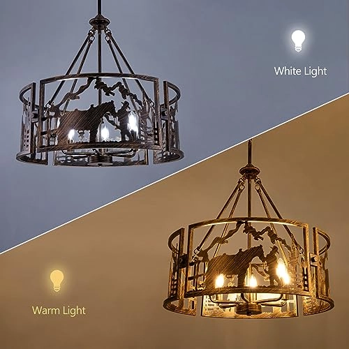 Farm Chandelier - 31.49"