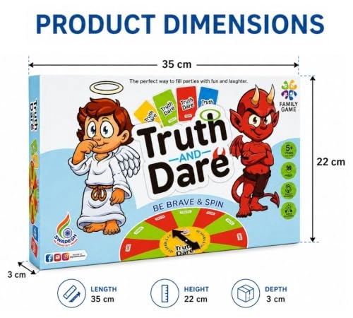Truth and Dare - English Age 5+ Years