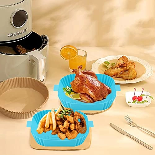 Air Fryer Silicone Pot - silicone 1 x Silicone Baking Pan