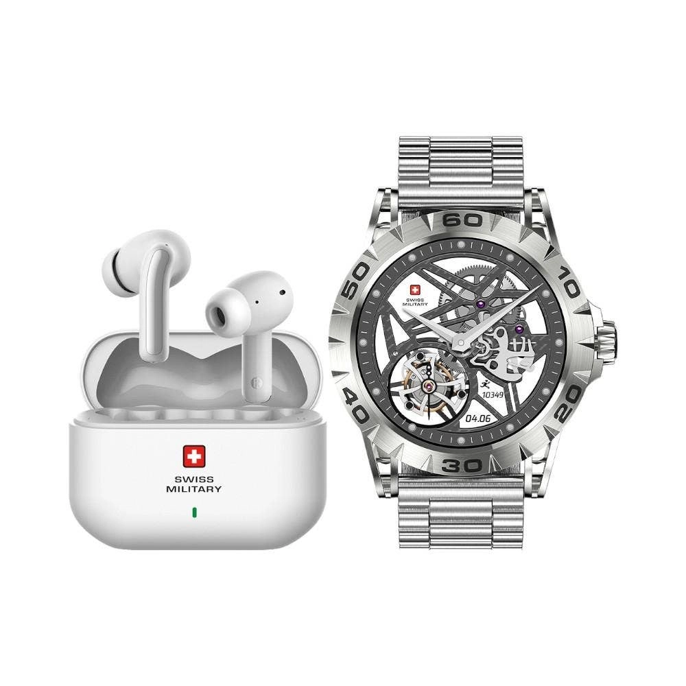 Swiss Military Dom2 + Delta 3 Tws Wireless Earbud