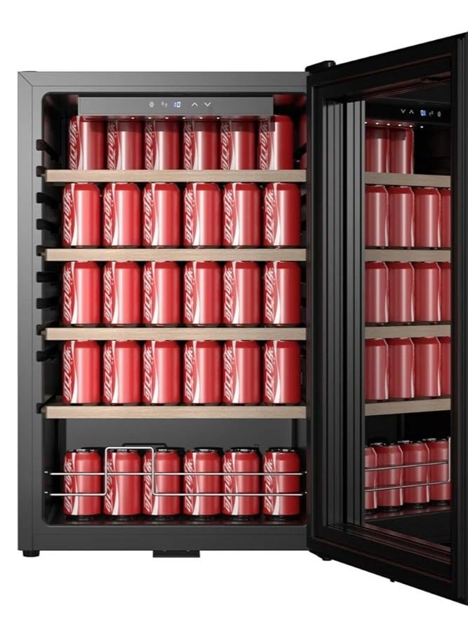 Compressor Beverage Cooler - 115 L 220 kW Black