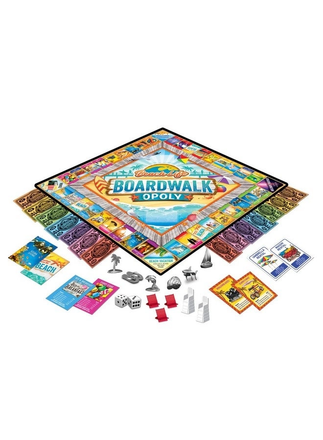 Beach Life Boardwalk Opoly