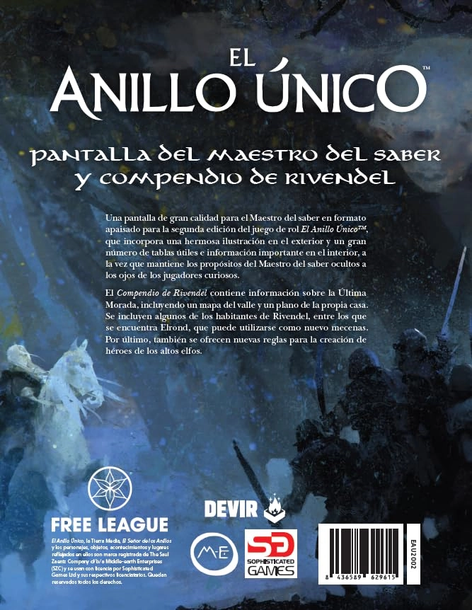 Unique Ring: Master of Knowledge Screen - Second Edition (Catalan)