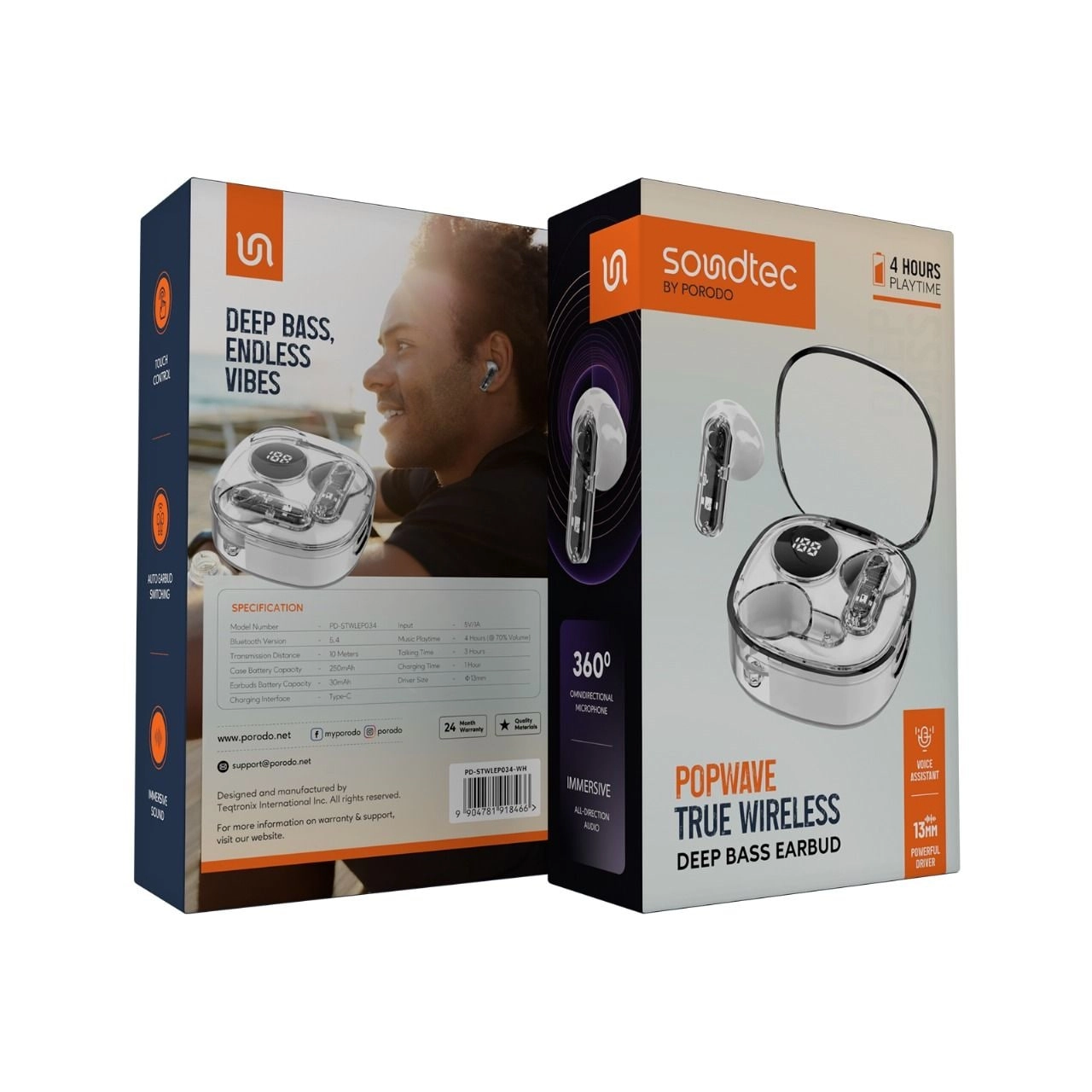 POPWAVE Wireless Earbud