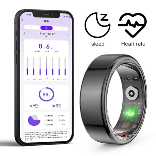 R02 Smart Ring - 5ATM 17mAh Black
