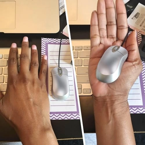 Mini Retractable Cable Wired USB Optical Mouse - USB Wired