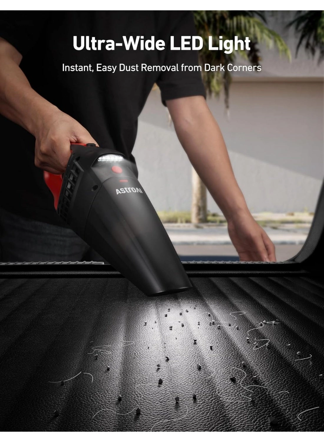 Handheld Car Vacuum - 6000mAh