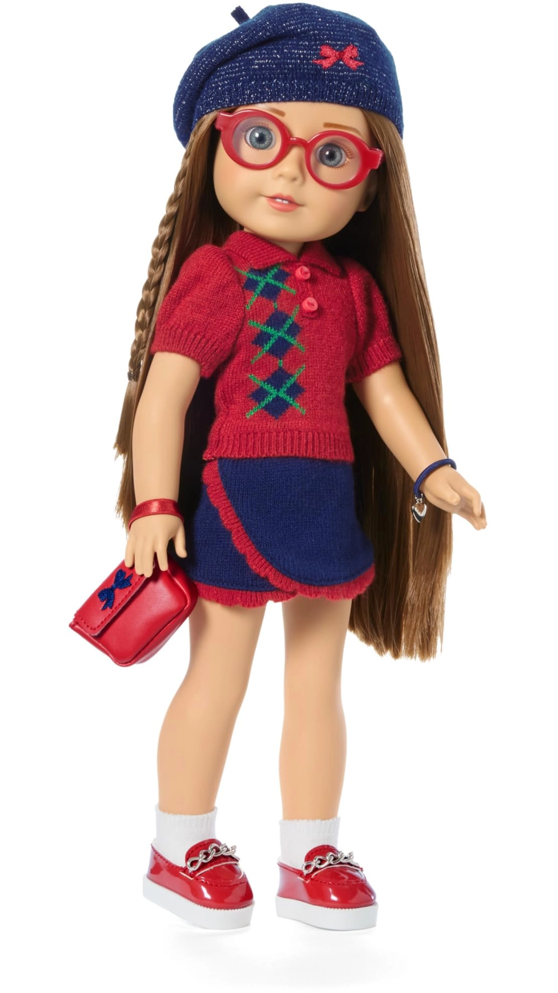 American Girl Molly McIntire Doll - 14.5-inch straight brown hair gray eyes Ages 8+