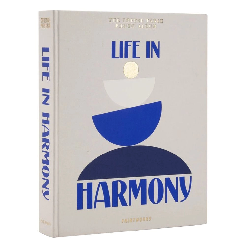 PrintWorks Life In Harmony 30 Pages Textile Photo Album