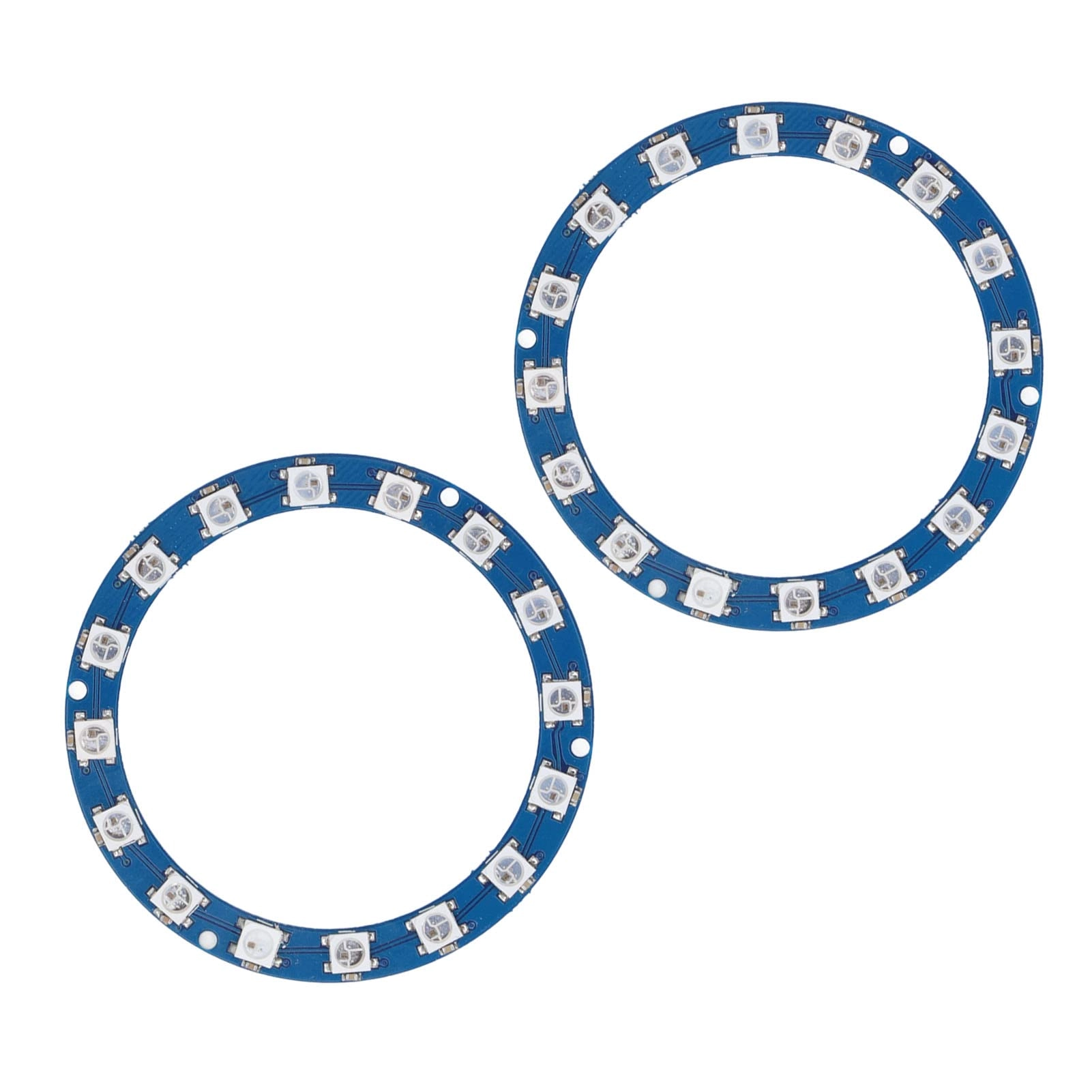 Omquot WS2812B RGB LED Ring - 16-bit 5050 RGB LED 2.68 Inch