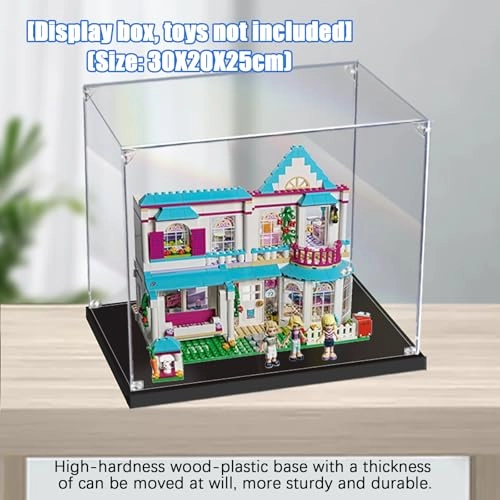 Display Case for Lego 41314 - Dustproof Clear 2mm Acrylic