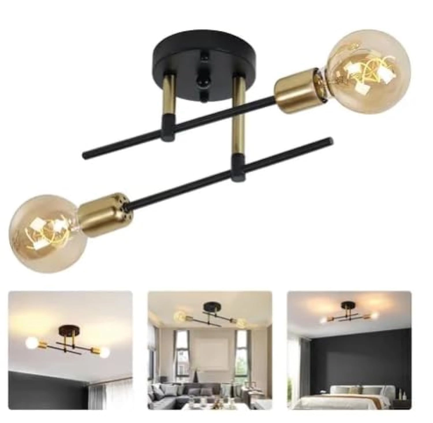 CANMEIJIA Hanging Chandelier E26