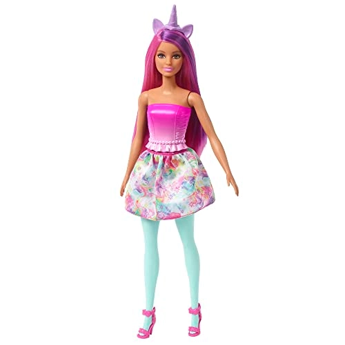 Barbie Dreamtopia Dress-Up Doll + Fantasy Pets
