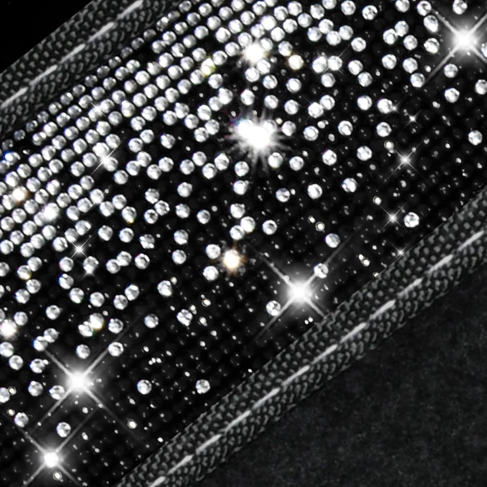 Bling Diamond Car Mats - 4.0 Count Universal Fit